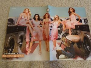 Desperate Housewives Ashley Tisdale teen magazine poster clipping Pink Dresses