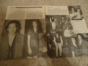 Jennifer Love Hewitt teen magazine pinup clipping With Andrew Keegan