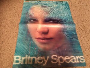 Britney Spears teen magazine poster clipping looks icey Bravo Teen Beat Bop