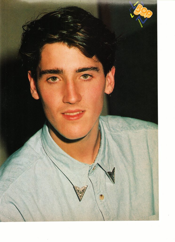 Jonathan Knight Teen Magazine Pinup Clipping Jean Shirt 90 S Bop Teen Stars Forever Pinups