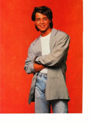 Joey Lawrence teen magazine pinup clipping younger years - Teen Stars ...