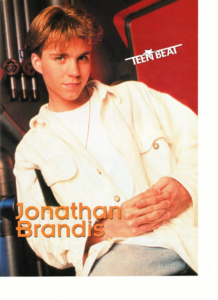 Jonathan Brandis Candace Cameron Teen Magazine Pinup Clipping