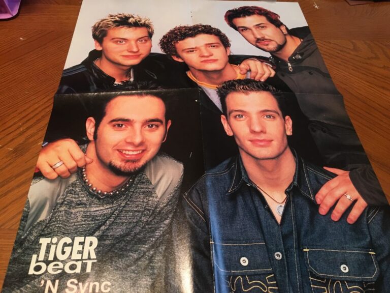 Nsync Backstreet Boys Teen Magazine Poster Clipping JC Chasez Jean ...