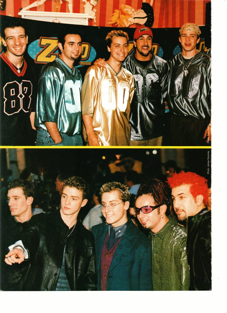 Nsync teen magazine pinup clipping back in the day - Teen Stars Forever ...