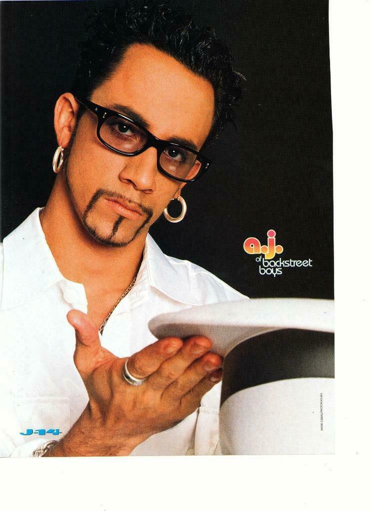 Korn AJ Mclean Backstreet Boys teen magazine pinup clipping live on stage  90's - Teen Stars Forever Pinups