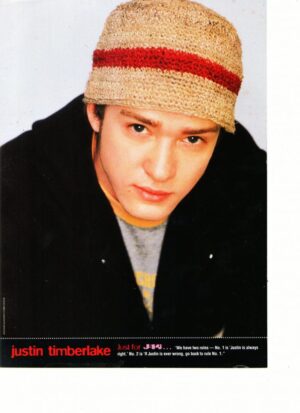 Justin Timberlake beanie hat