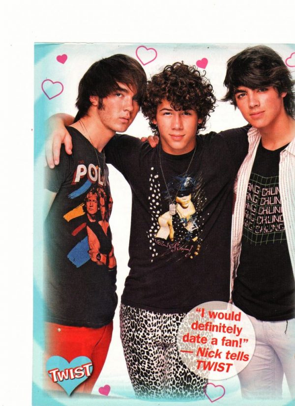 Jonas Brothers Sucker teenybop band Twist magazine