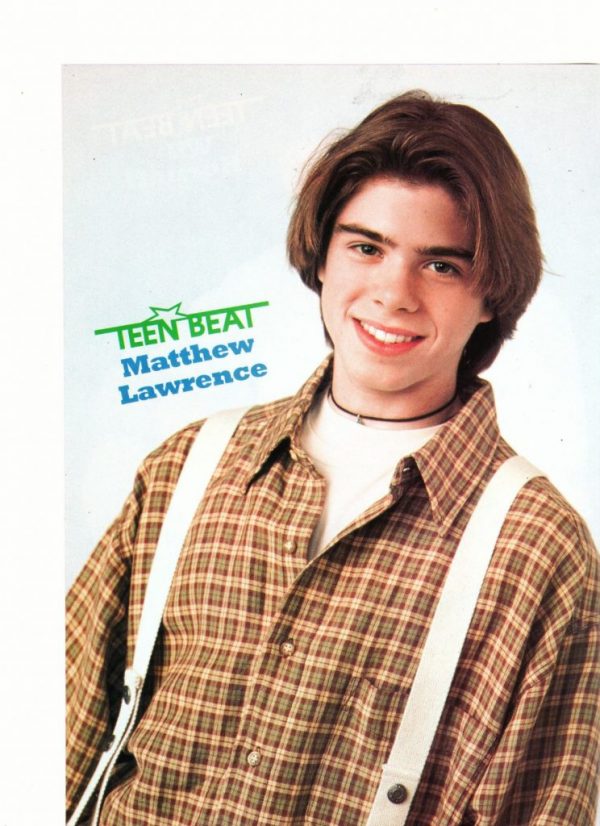 Matthew Lawrence was on Brotherly Love