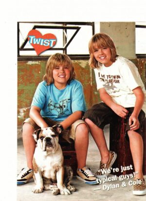 Dylan Sprouse and Cole from Twist teen magazine
