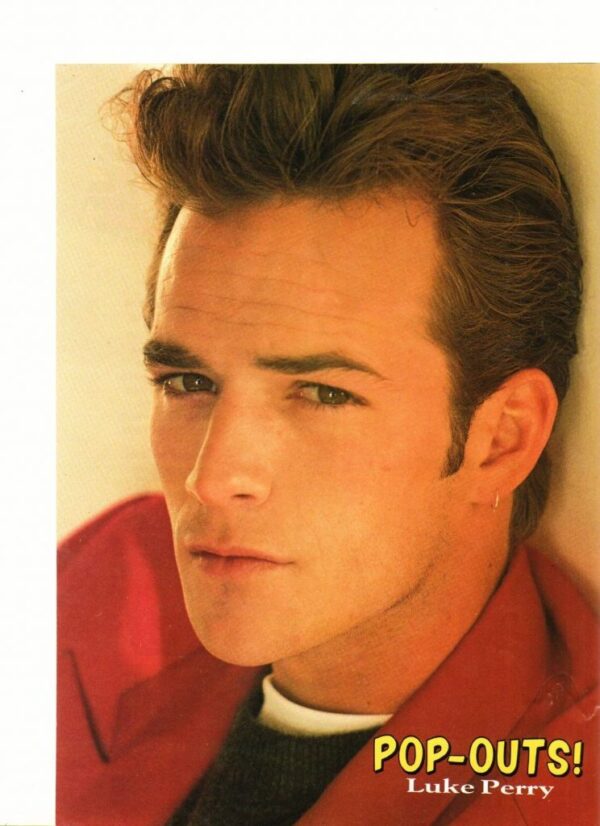 Luke Perry Pop Outs magazine