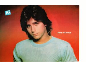 John Stamos close up blue shirt 16 magazine