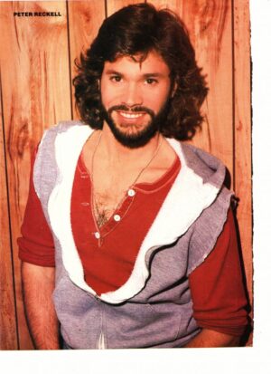Peter Reckell teen magazine pinup clipping 1970 Venice the Series Movie Screen