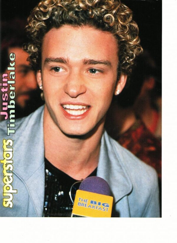 Justin Timberlake Superstars magazine