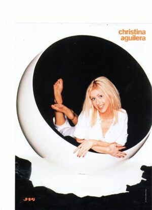 Christina Aguilera in a ball white clothes J-14