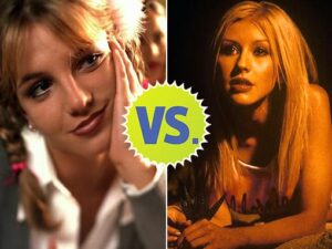 Britney Spears Christina Aguilera your favorite pop princess 90's teen idol