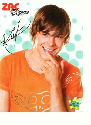 Zac Efron Jason Dolley teen magazine pinup clipping being silly Tiger Beat