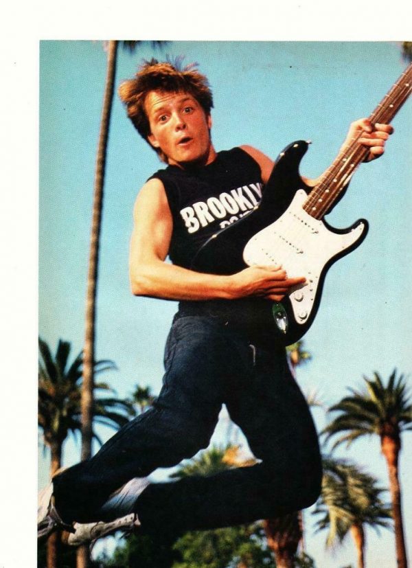 Michael J. Fox guitar Brookyln shirt