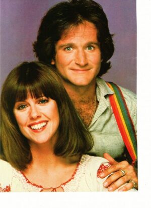 Robin Williams Pam Dawber teen magazine pinup Mork and Mindy Stay Tuned
