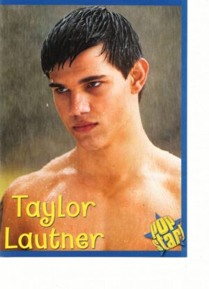 Taylor Lautner rain shirtless Twilight