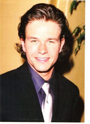 Marky Mark Wahlberg teen magazine pinup clippings Japan suit and tie 90's Bop