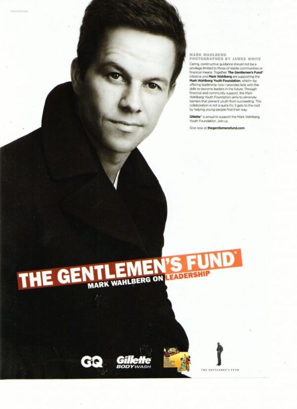 Marky Mark Wahlberg teen magazine pinup clipping 90's Gentlemen's Fund Bop