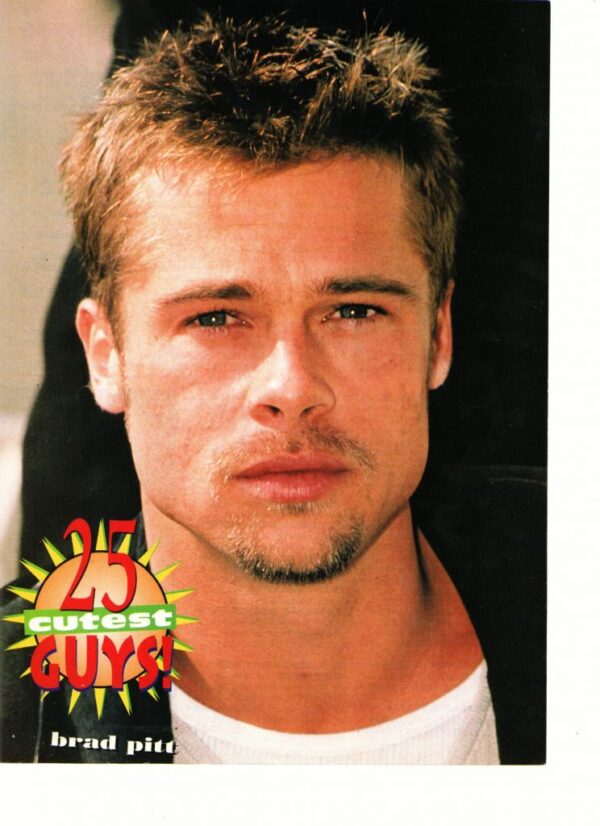Brad Pitt 25 Cutest guys 16 magazine