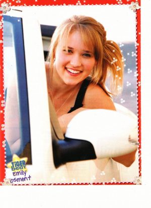 Emily Osment car Tiger Beat