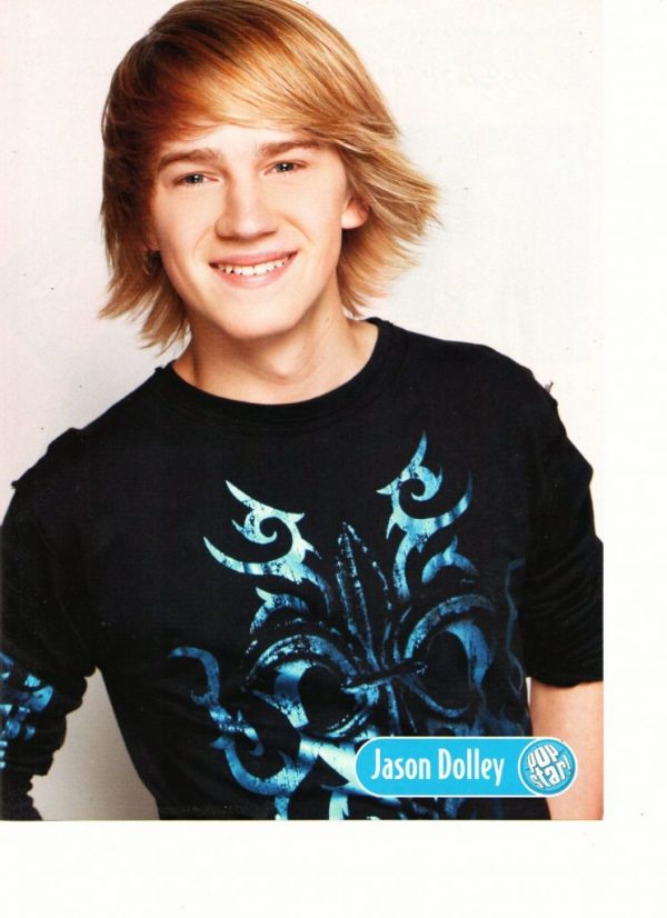 Jason Dolley dark blue shirt Popstar