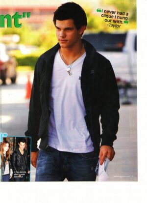 Taylor Lautner in the street