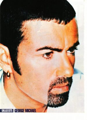 George Michael close up Smash Hits magazine