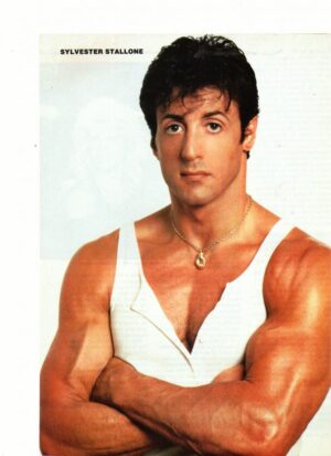 Sylvester Stallone big muscles work out