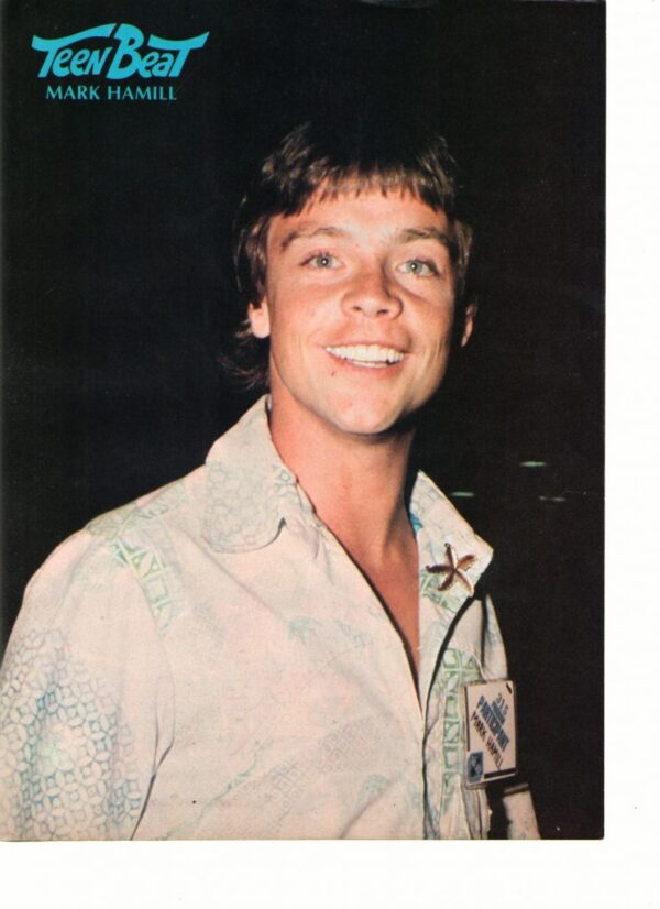 KC and the Sunshine Band Mark Hamill teen magazine pinup clipping on stage