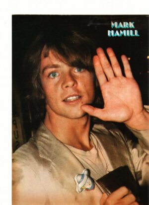 Mark Hamill waving at you 70's teen idol