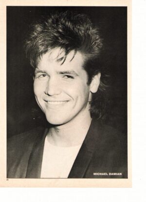 Michael Damian Malcolm Jamal Warner teen magazine pinup clipping 1980's