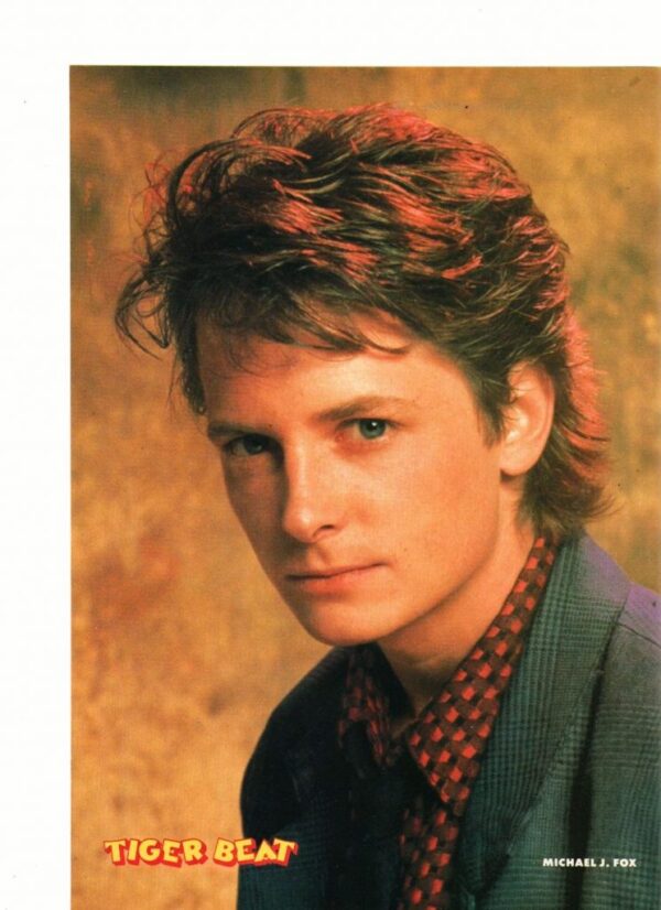 Michael J. Fox red tie