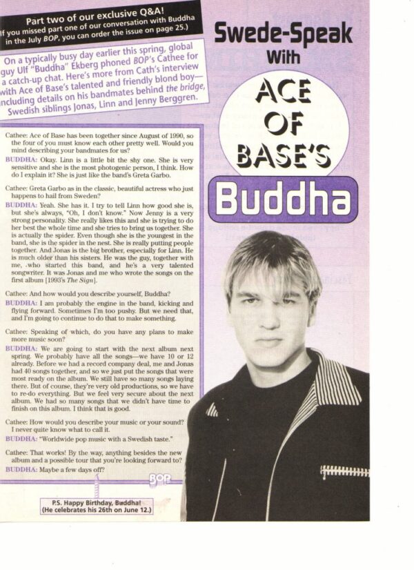Ace of Base Buddha