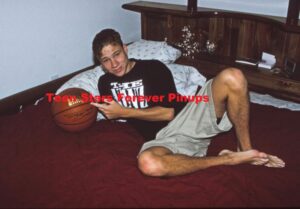 Brian Littrell bed home vintage photo Backstreet Boys