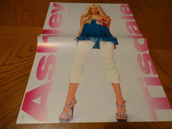 Ashley Tisdale US5 teen magazine poster clipping Bravo High School Musical