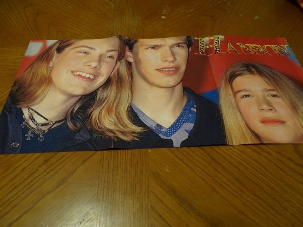 Hanson teen magazine poster clipping Teen Girl Power Taylor Hanson 90's MMMBOP