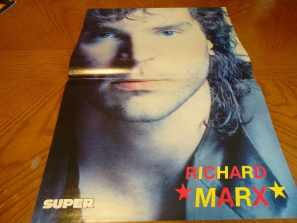 Richard Marx Luca teen magazine poster clipping Bravo 1980's