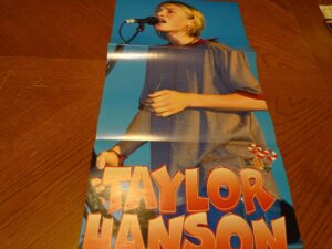 Taylor Hanson Hanson magazine poster clipping Hanson and Friends 90's MMMBOP