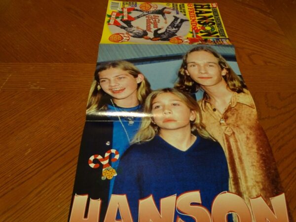 Taylor Hanson Hanson magazine poster clipping Hanson and Friends 90's MMMBOP