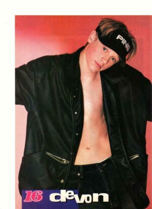 Devon Sawa teen magazine pinup clippings Now and Then Casper 90's shirtless rare