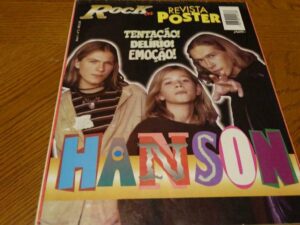 Hanson magazine poster clipping Rock Revista Poster UK