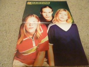 Hanson teen magazine poster clipping Mix magazine