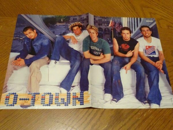 O-town relaxing boyband Making the band Bravo poster