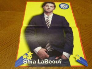 Shia Labeouf jeans tie poster teen idol
