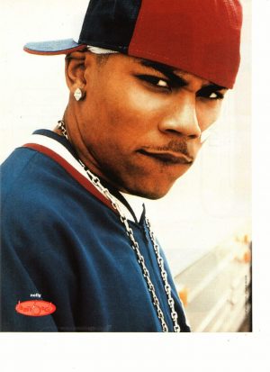 Nelly teen magazine pinup clipping backwards red hat Teen Beat