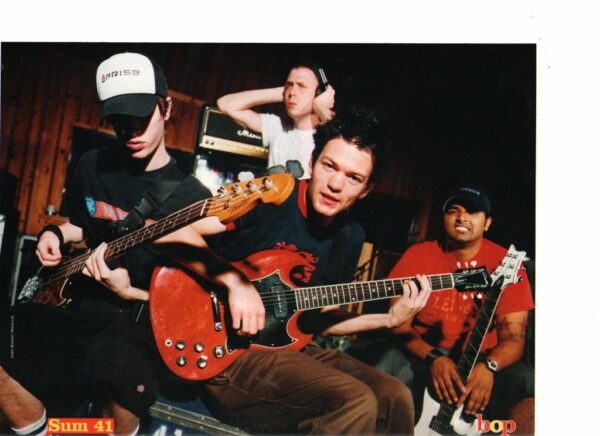 50 Cent Sum 41 teen magazine pinup clipping