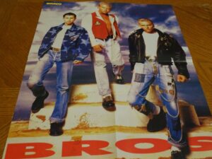 Bros on steps Bravo poster